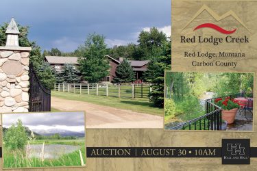 Montana Retreat Auction - Red Lodge Creek Estates - RED LODGE, MT offered by Hall and Hall