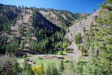 Idaho Ranch For Sale - Indian Creek Guest Ranch - North Fork, ID offered by Hall and Hall