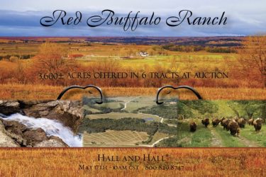 Kansas Ranch Auction - Red Buffalo Ranch - Wichita, KS offered by Hall and Hall