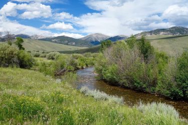 Idaho Ranch For Sale - Lower Sawmill Creek Ranch - Little Lost Valley, ID offered by Hall and Hall