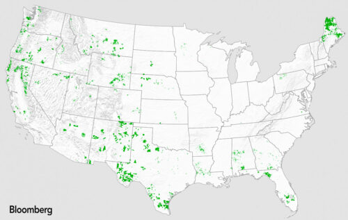 Bloomberg Map Graphic