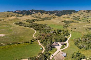 Wyoming Ranch For Sale - LEK Ranch - Story, WY offered by Hall and Hall
