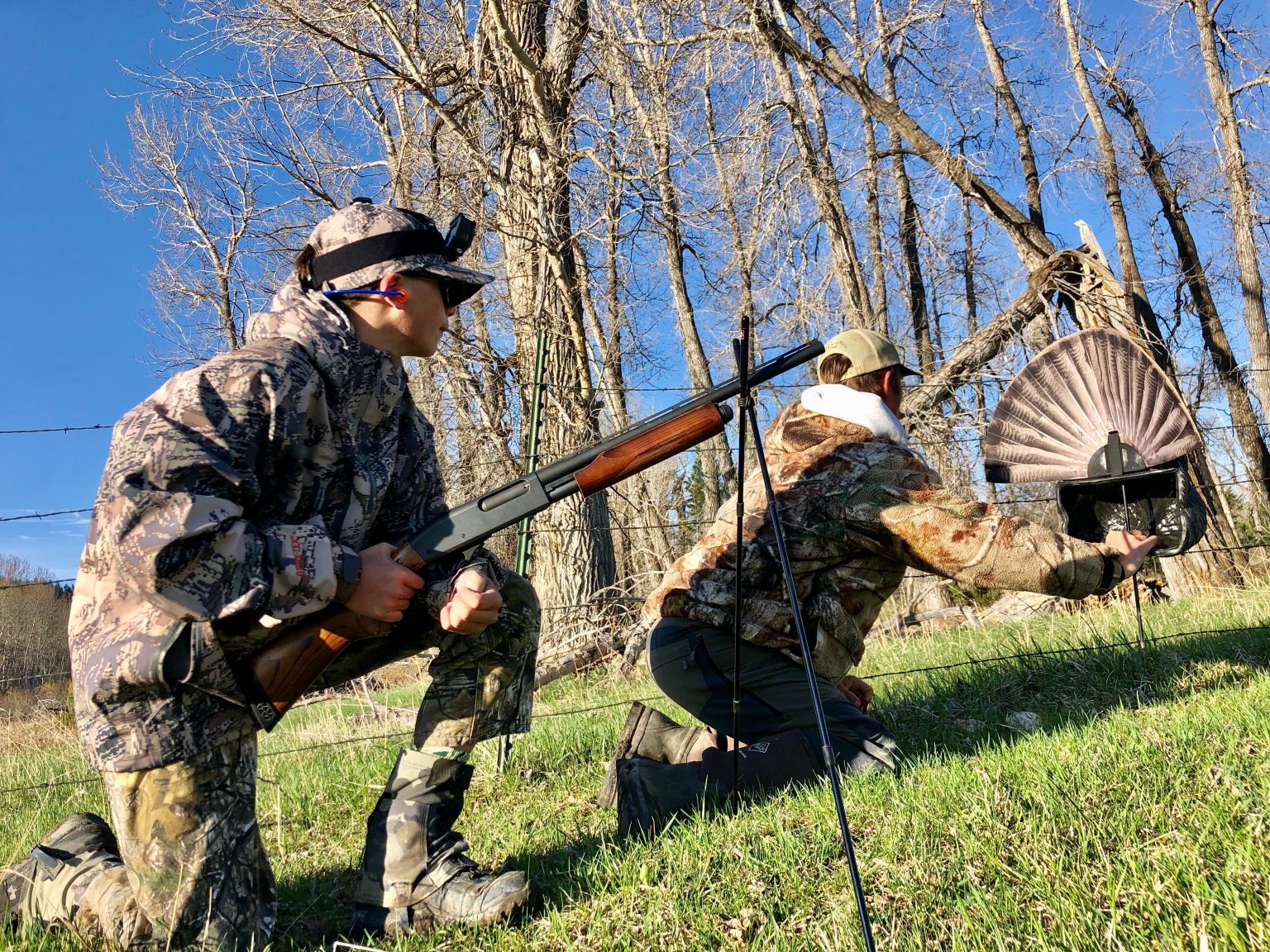 Spring Turkey Hunting in Montana Hall and Hall