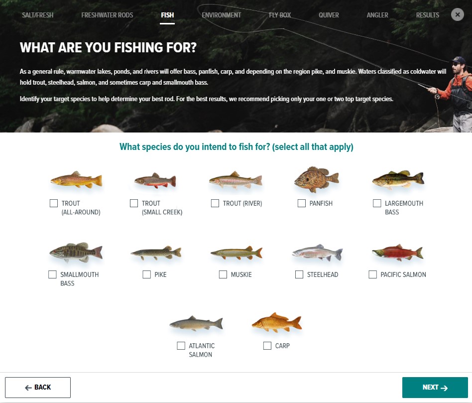 Choosing Fly Fishing Rod Weights For Target Species