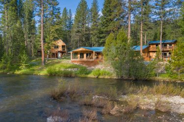 Montana Retreat For Sale - West Fork Fishing Retreat - Darby, MT offered by Hall and Hall