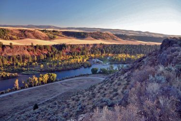 Idaho Ranch For Sale - Paradise Ranch on the South Fork Bench - Ririe, ID offered by Hall and Hall