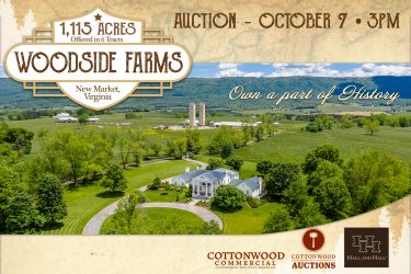 Virginia Ranch Auction - Woodside Farms - New Market, VA offered by Hall and Hall