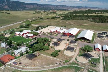Colorado Ranch For Sale - Crooked Willow Farms - Larkspur, CO offered by Hall and Hall
