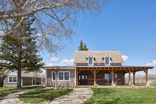 renovated homestead house