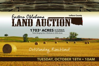 Oklahoma Ranch Auction - Eastern Oklahoma Land - Cameron, OK offered by Hall and Hall