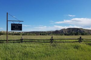 Diamond S Ranch signpost