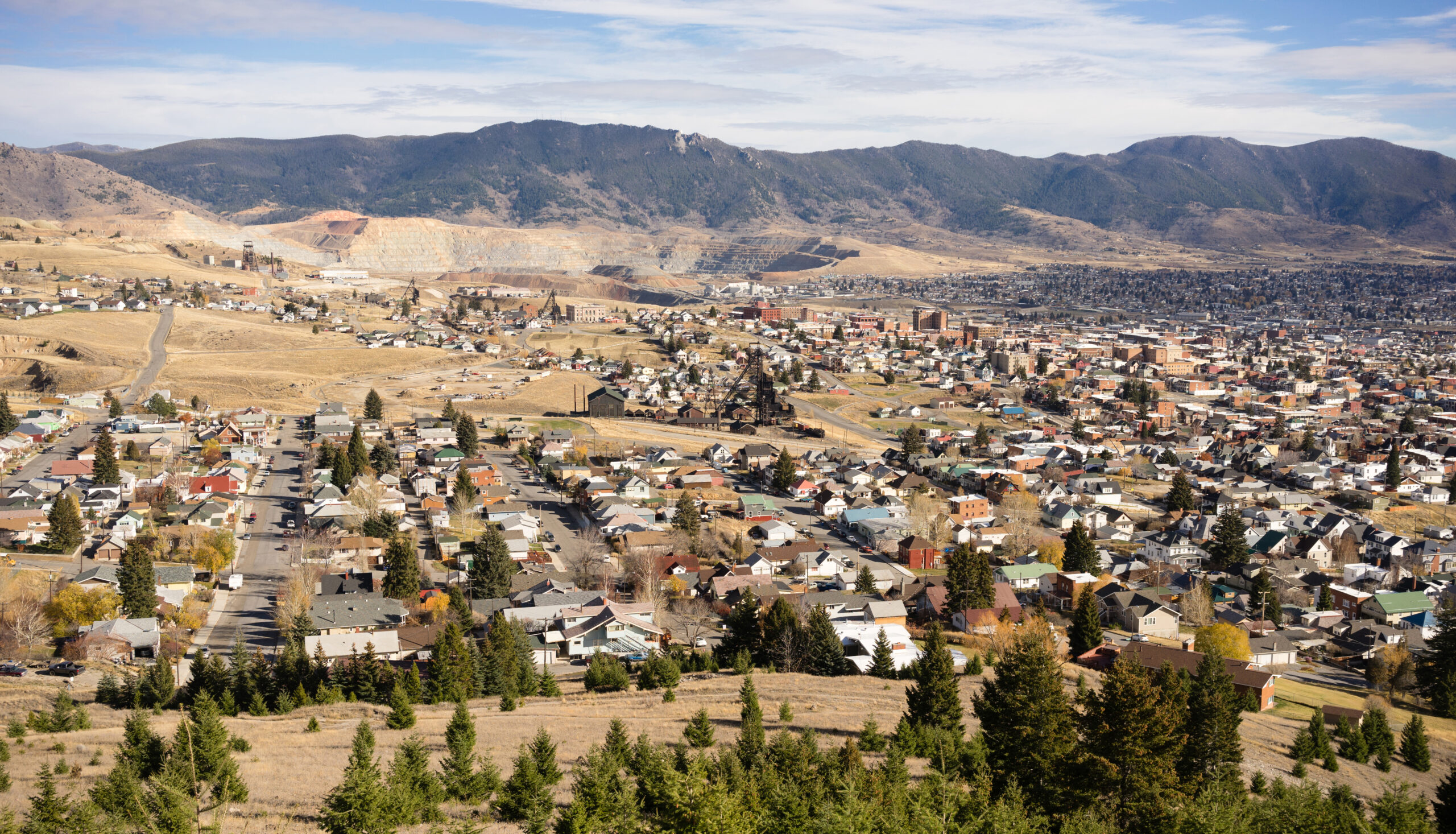 Overlook Walkerville, Butte, Montana