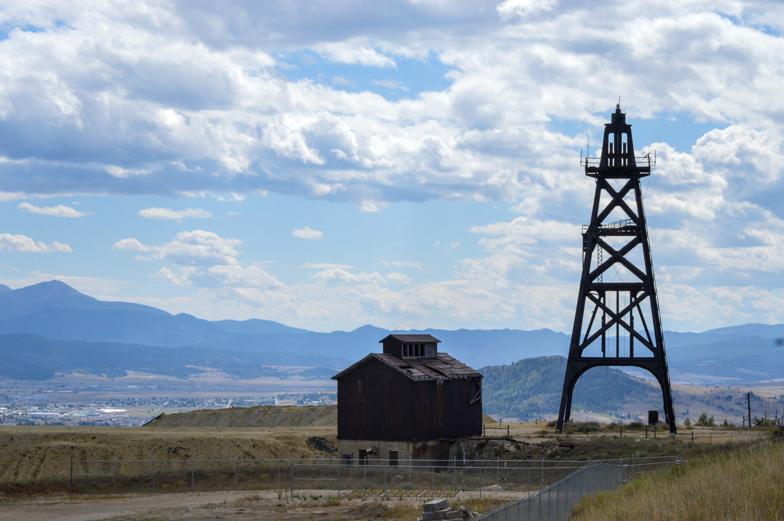 Mine in Butte, Montana
