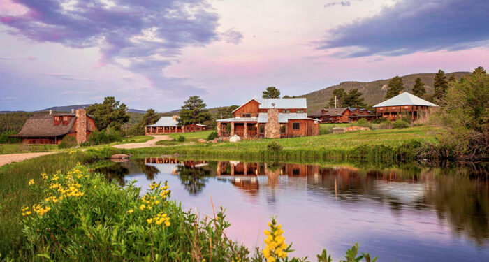 Caribou Ranch Improvements overlooking Pond