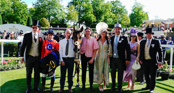 Royal Ascot winner circle